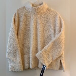 Architect Cream Teddy Sherpa Jacket